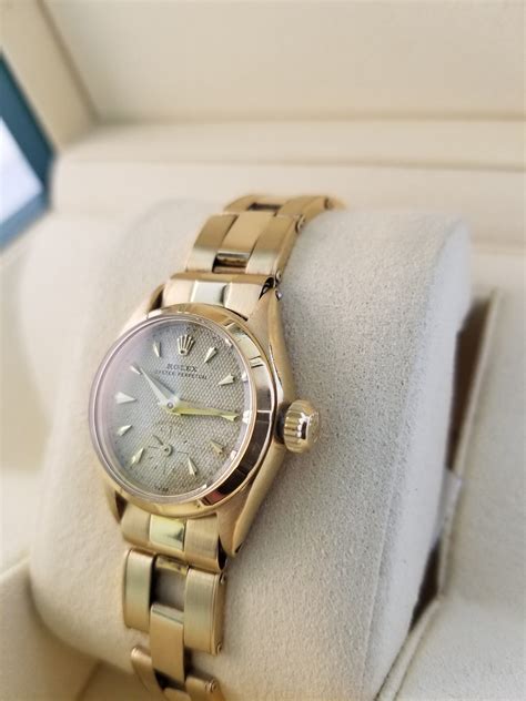 1950 ladies gold rolex|1950 Rolex oyster perpetual value.